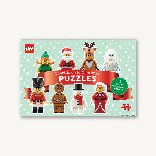 LEGO® Countdown to Christmas Puzzles: 12 Days of Minifigure Advent Puzzles