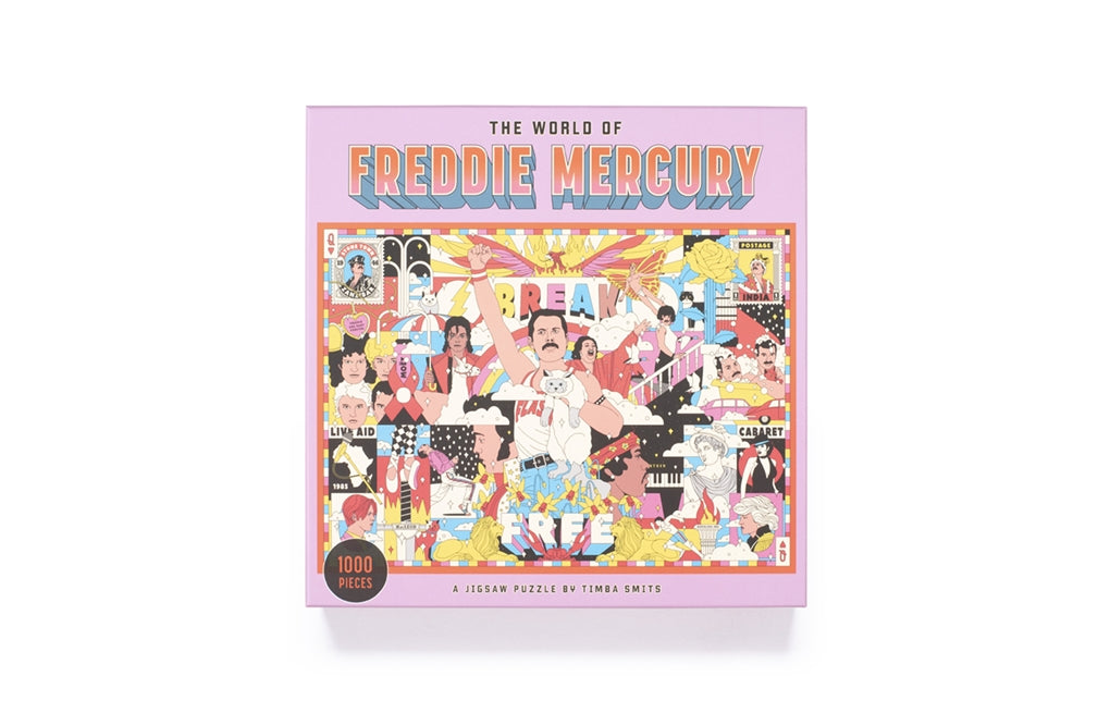 The World of Freddie Mercury 1000 Piece Puzzle