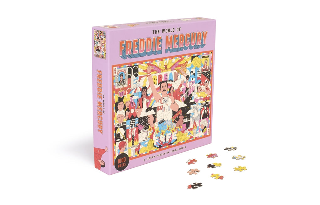 The World of Freddie Mercury 1000 Piece Puzzle