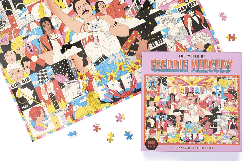 The World of Freddie Mercury 1000 Piece Puzzle