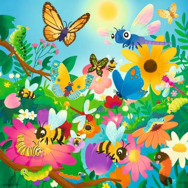 Ravensburger Bugs, Bugs, Bugs - 3x49 Piece Puzzle