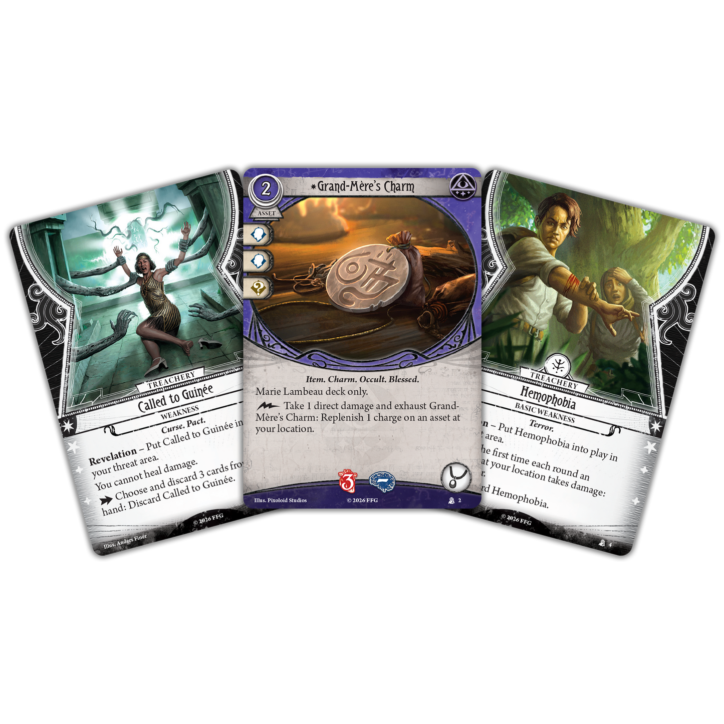 Arkham Horror: The Card Game – Marie Lambeau Investigator Deck