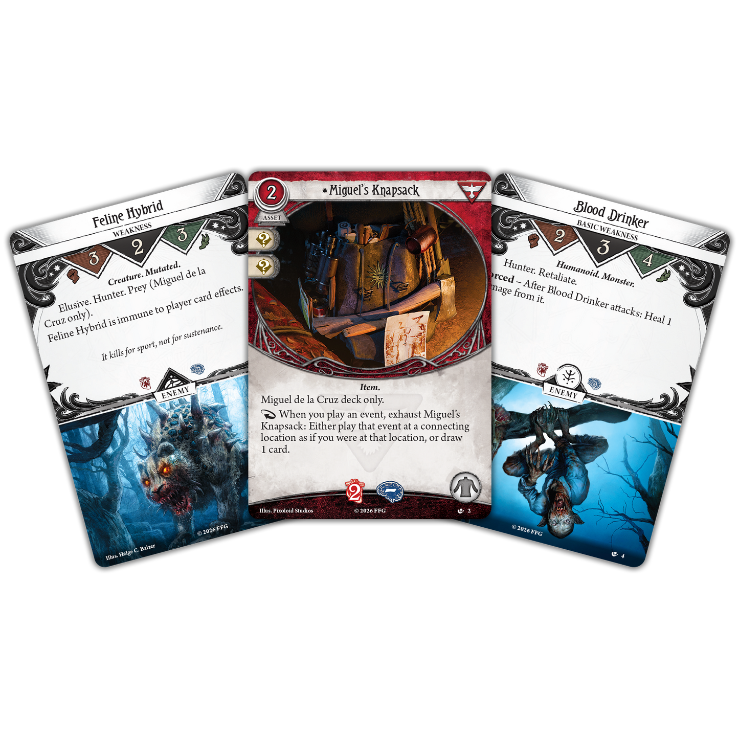 Arkham Horror: The Card Game – Miguel de la Cruz Investigator Deck