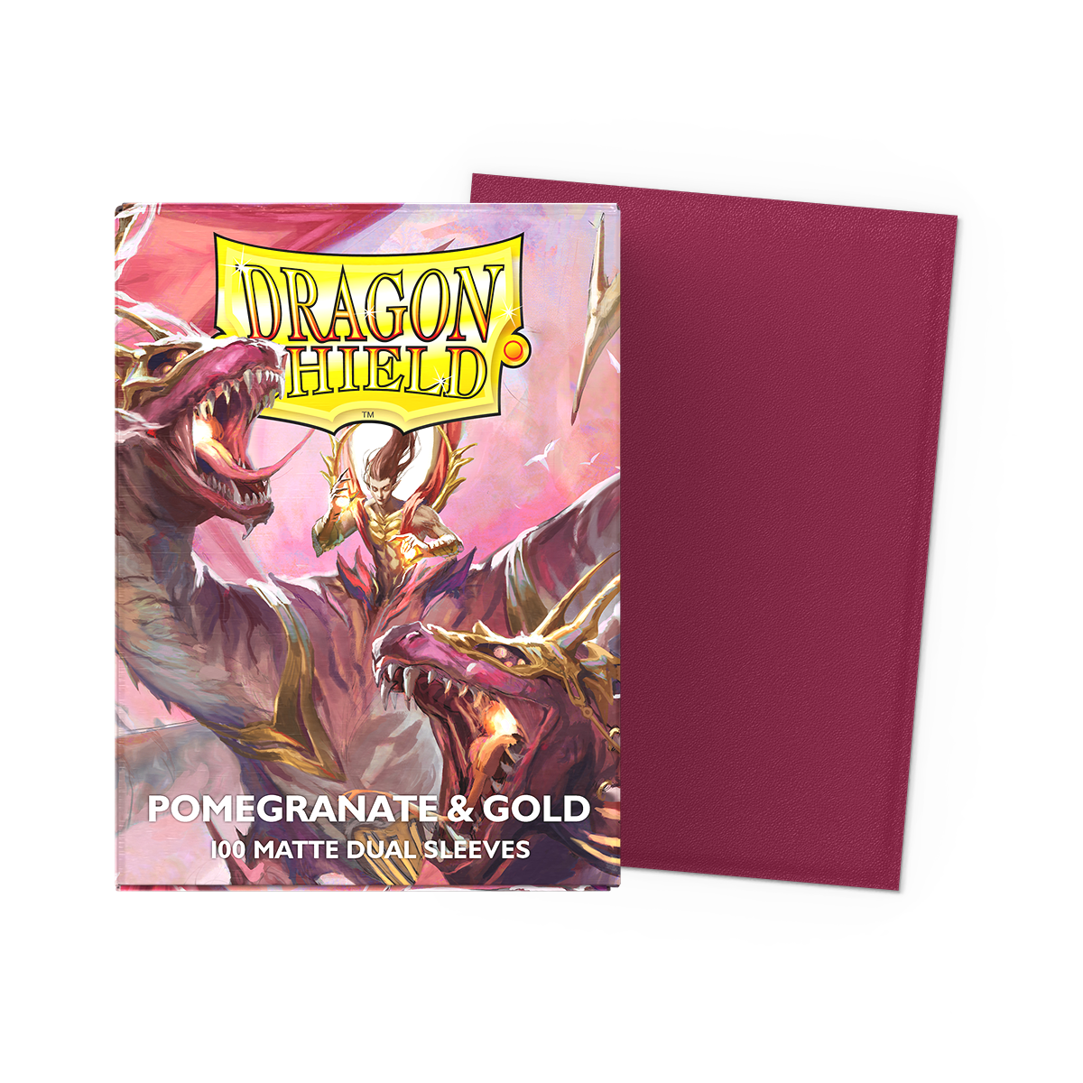 Dragon Shield: Matte Dual Sleeves, 100 Count (Choose Your Color!)