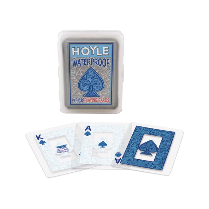 Hoyle Waterproof Clear Playing Cards
