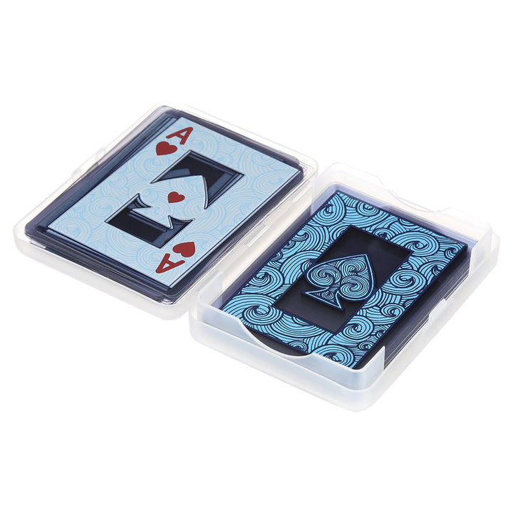 Hoyle Waterproof Clear Playing Cards