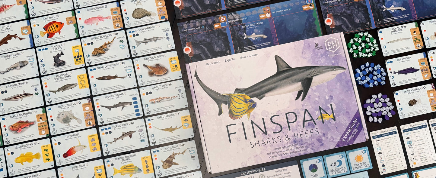 Finspan: Sharks & Reefs (Preorder Now for a June 12 release!)