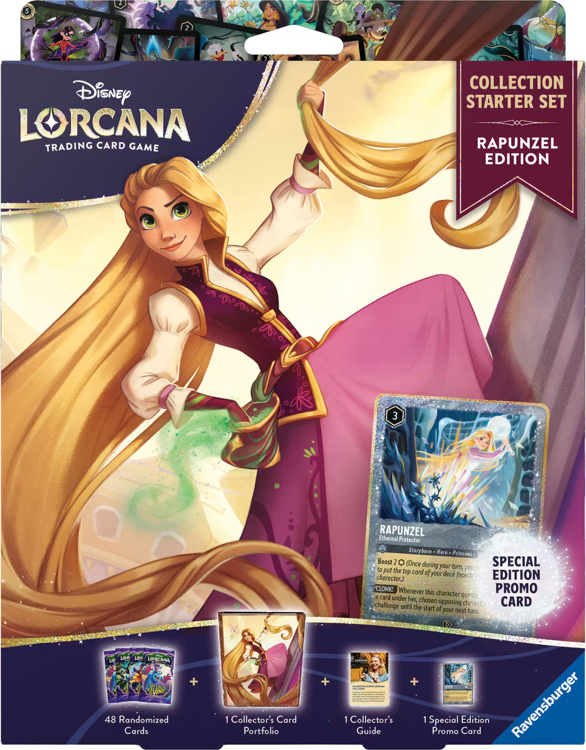 Disney Lorcana TCG: Attack of the Vine! Collection Starter Set - Rapunzel Edition (Limit 1)
