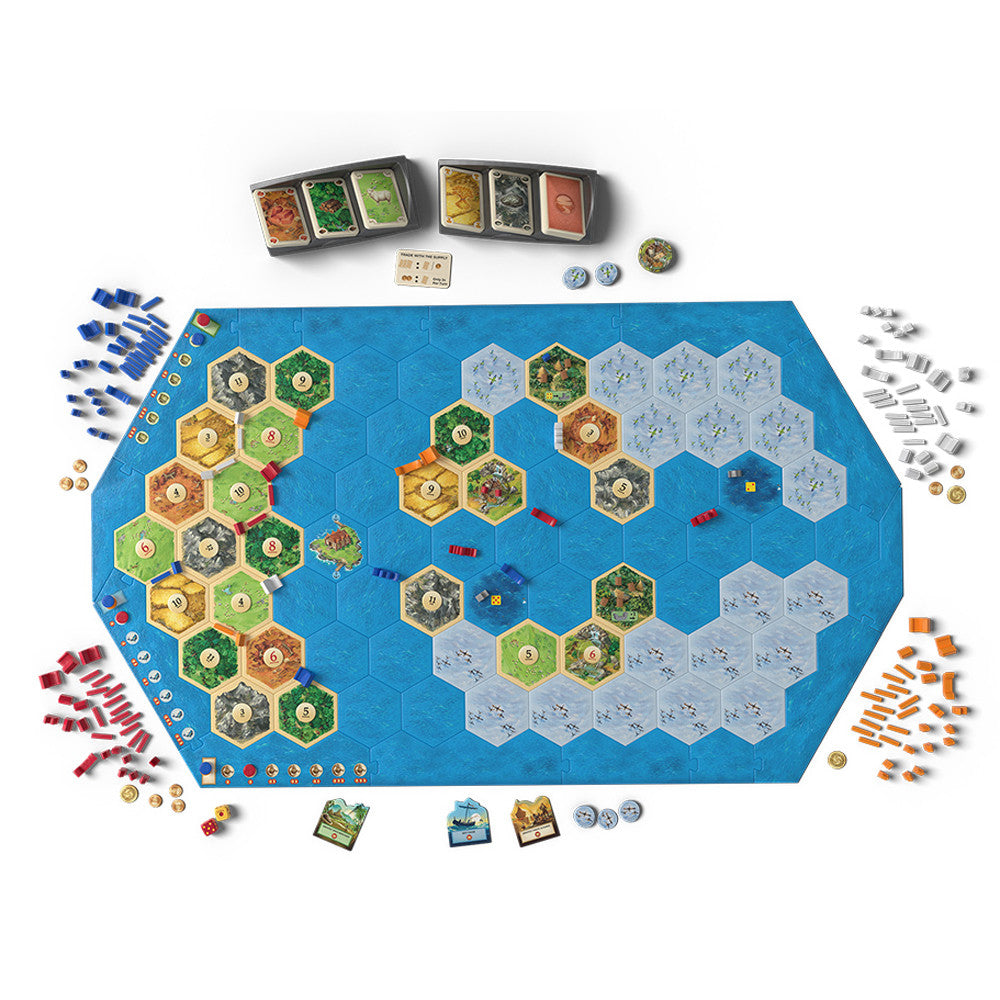 CATAN® – Explorers & Pirates Expansion (3-4 Player)