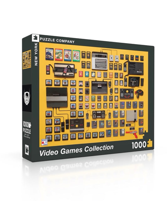 Video Games 1000 Piece Jigsaw Puzzle