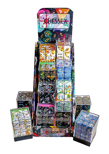 Brush d6 Dice Block™ (16mm - 12 Dice OR 12mm - 36 Dice)