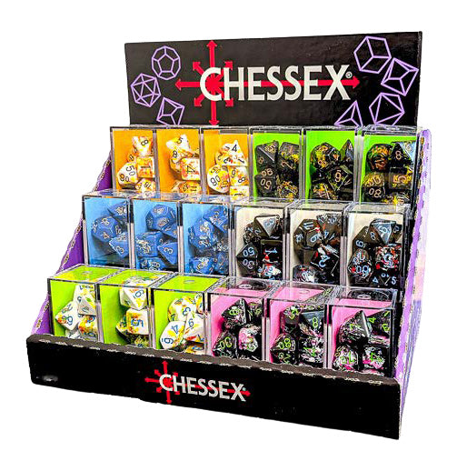 Chessex Brush 7-Die Polyhedral Set