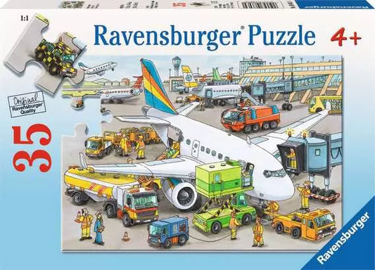 Busy Airport 35 Piece Puzzle