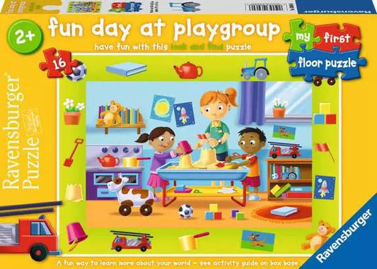 Fun Day at Play Group 16 Piece Floor Puzzle