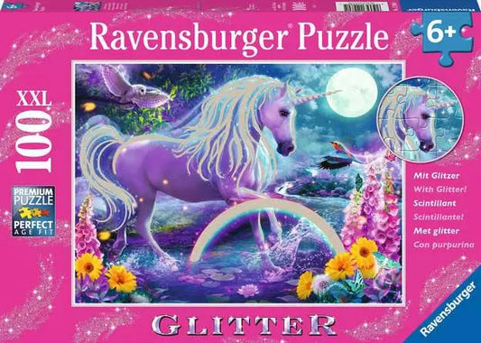 Glitter Unicorn 100 Piece Puzzle