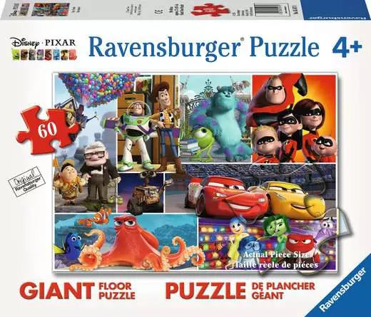 Pixar Friends 60 Piece Giant Floor Puzzle