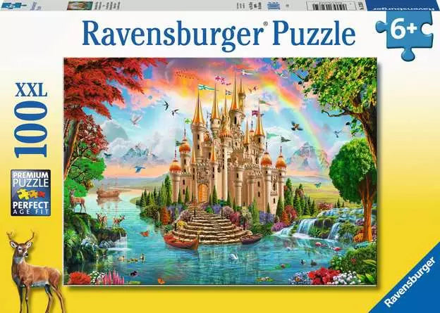 Rainbow Castle 100 Piece Puzzle