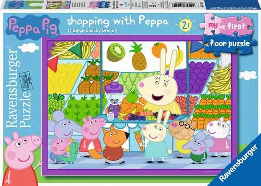 Shopping with Peppa 16 Piece Puzzle