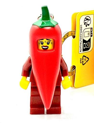 LEGO® Minifigures Keychain Light - Chili Costume