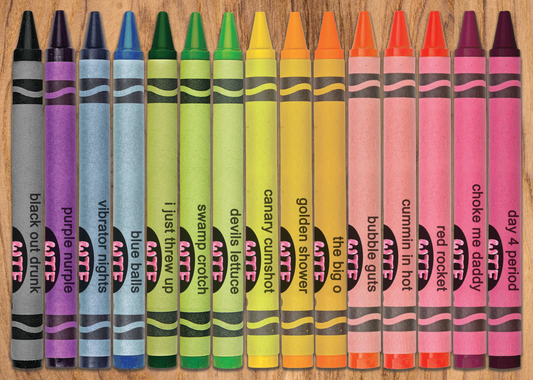 Colonoscopy Crayon 1000 Piece Puzzle