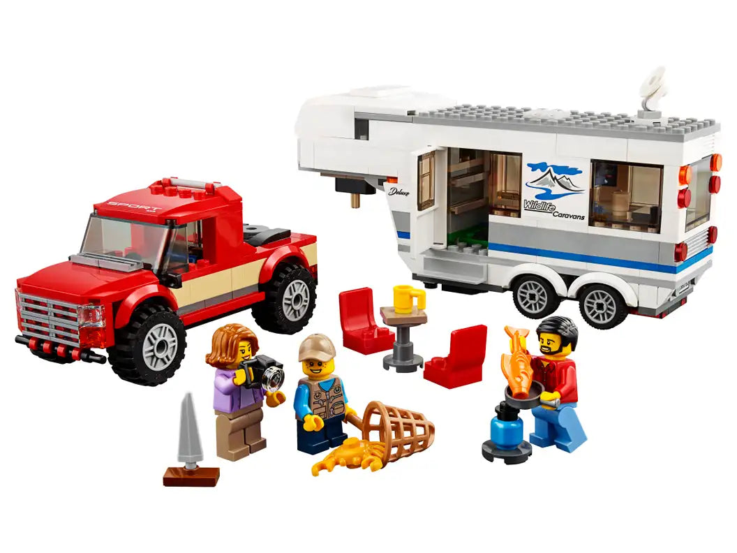 LEGO® City Pickup & Caravan 60182 (Retired)