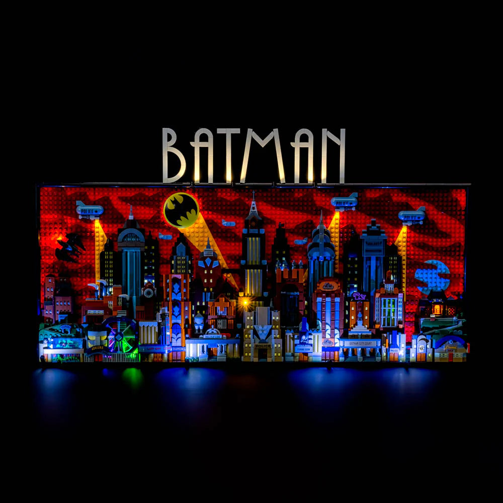 Light My Bricks Light Kit for LEGO 76271 DC Batman: The Animated Series Gotham City