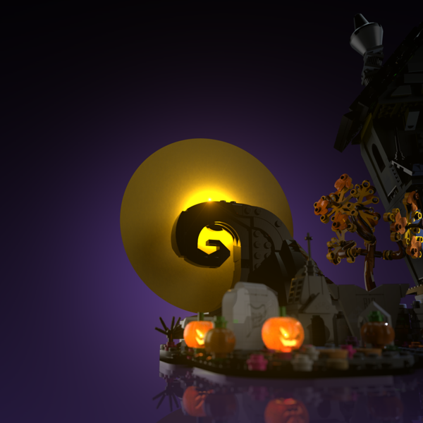 Light My Bricks 2.0 Light Kit for LEGO® Tim Burton's The Nightmare Before Christmas 21351