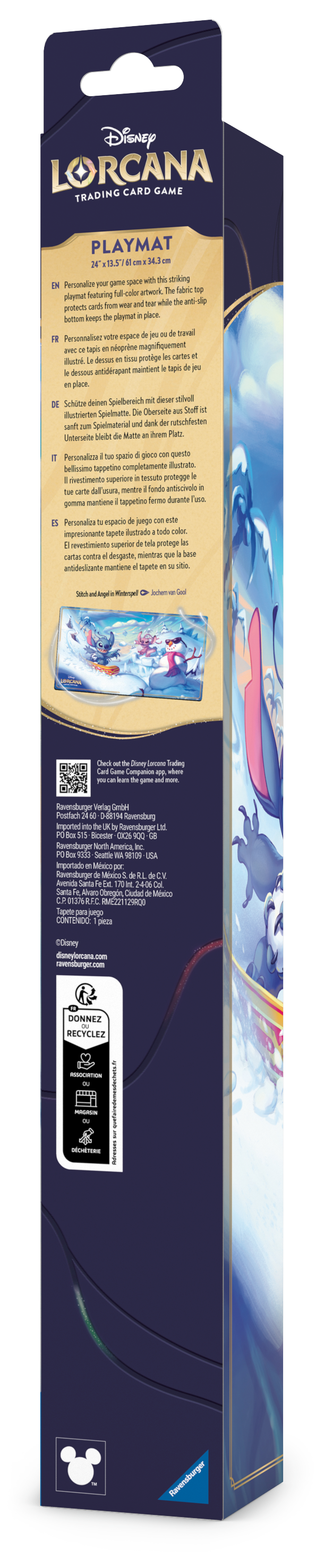 COMING SOON! Disney Lorcana TCG: Hyperia City Playmat (Choose Your Style!)