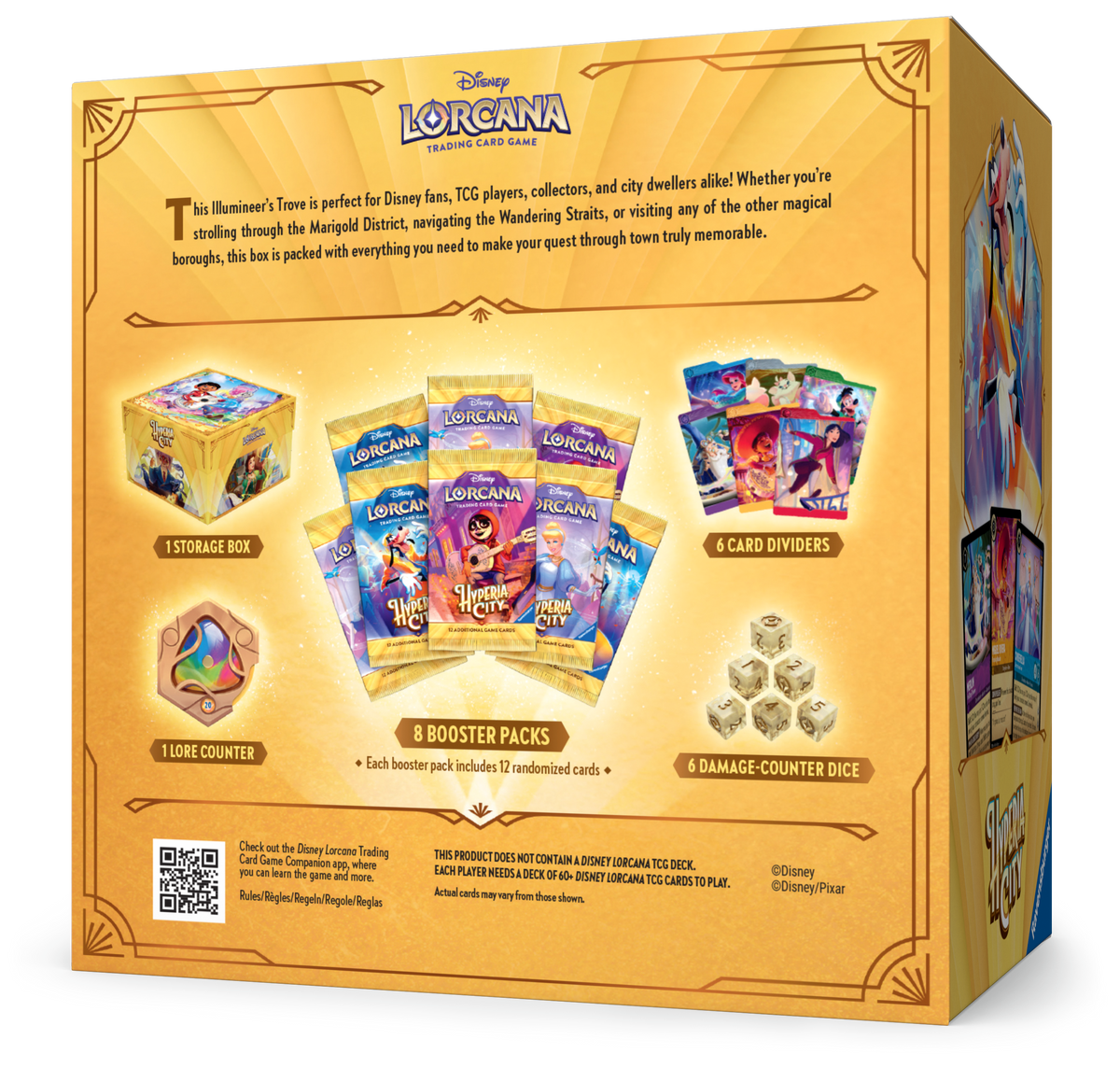 LIMIT 1. Disney Lorcana TCG: Hyperia City Illumineer's Trove