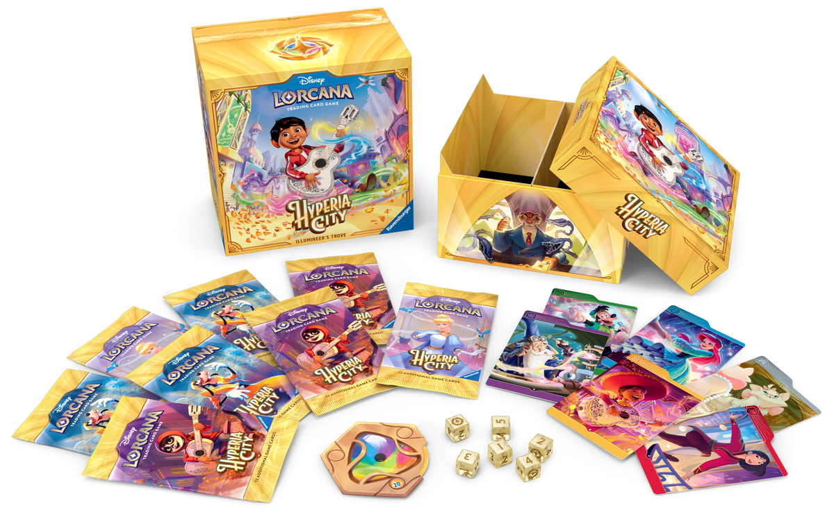 LIMIT 1. Disney Lorcana TCG: Hyperia City Illumineer's Trove