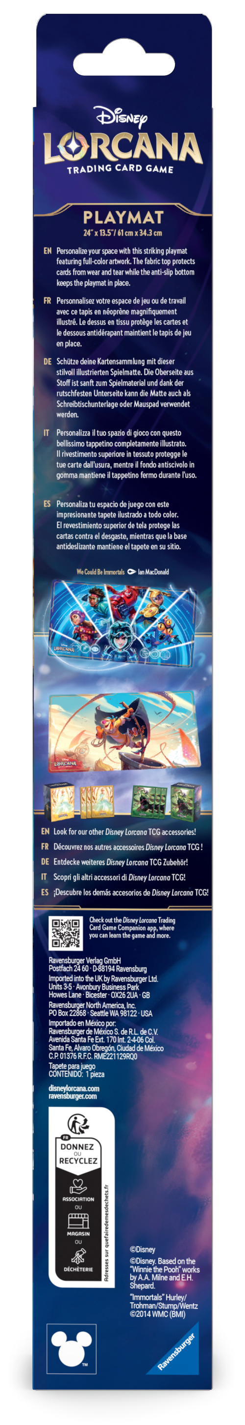 Playmat: Disney Lorcana - Archazia's Island - Big Hero 6 We Could Be Immortals