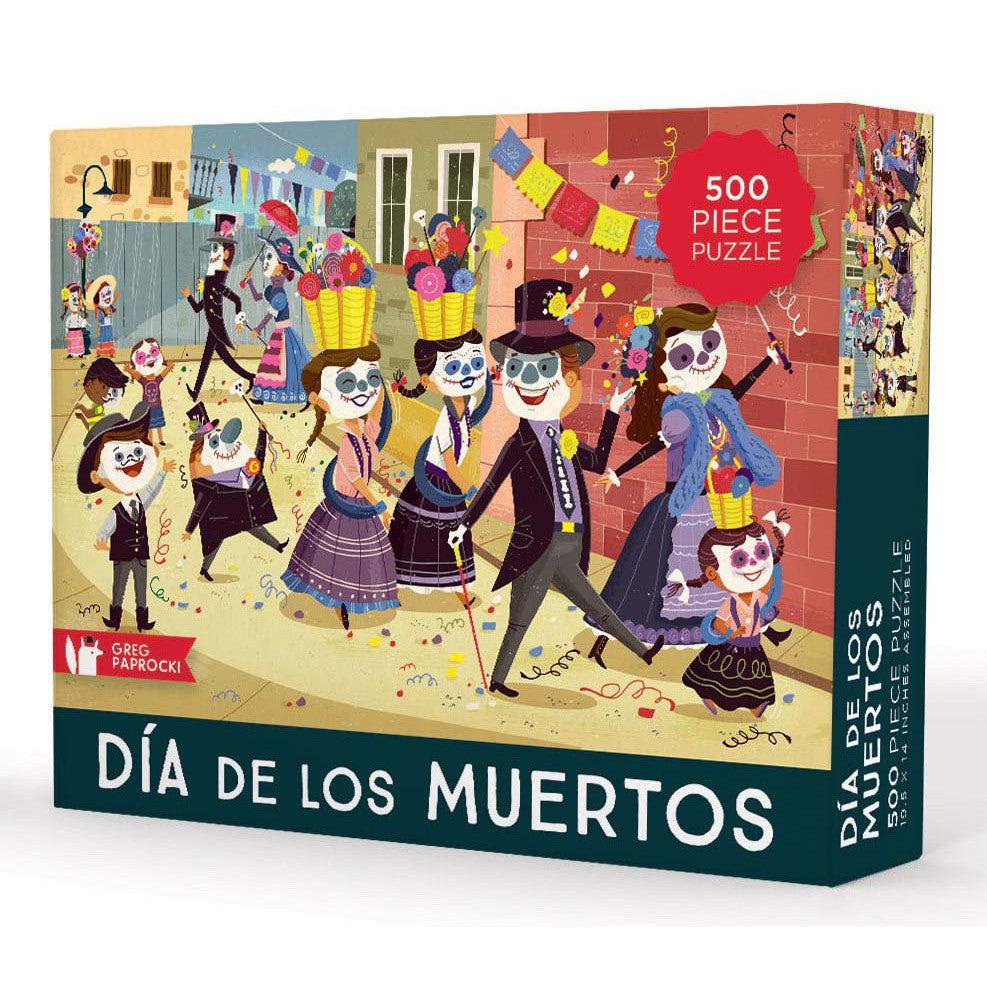 PUZZLE RENTAL: Dia de los Muertos 500 piece puzzle