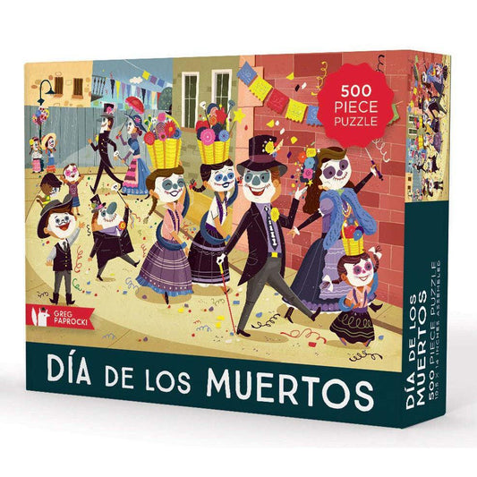 PUZZLE RENTAL: Dia de los Muertos 500 piece puzzle
