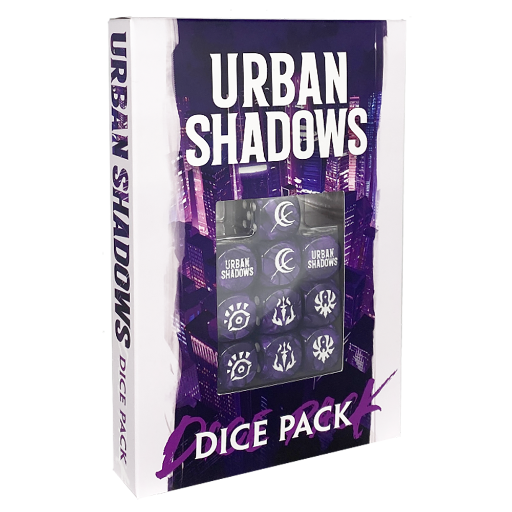 Urban Shadows 2E: Custom Dice Pack