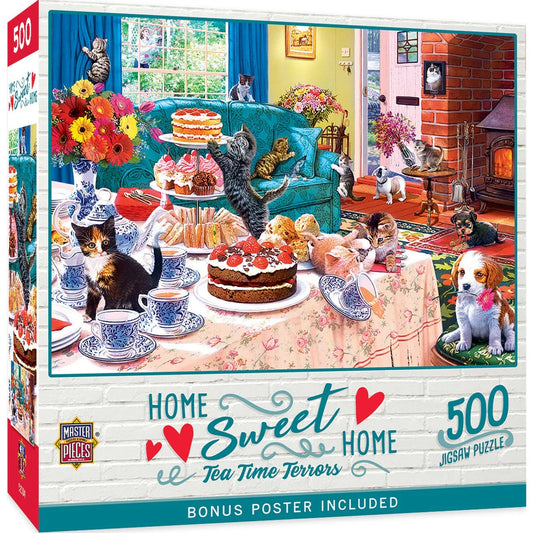 Home Sweet Home: Teatime Terrors 500 Piece Jigsaw Puzzle