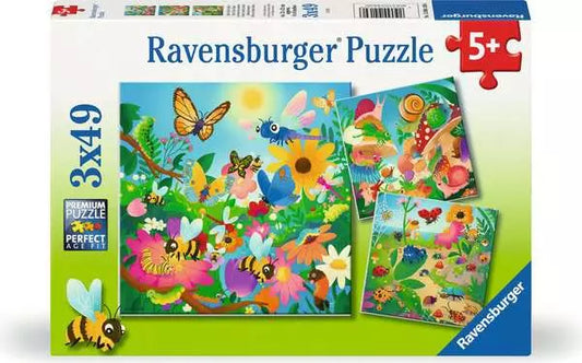 Ravensburger Bugs, Bugs, Bugs - 3x49 Piece Puzzle
