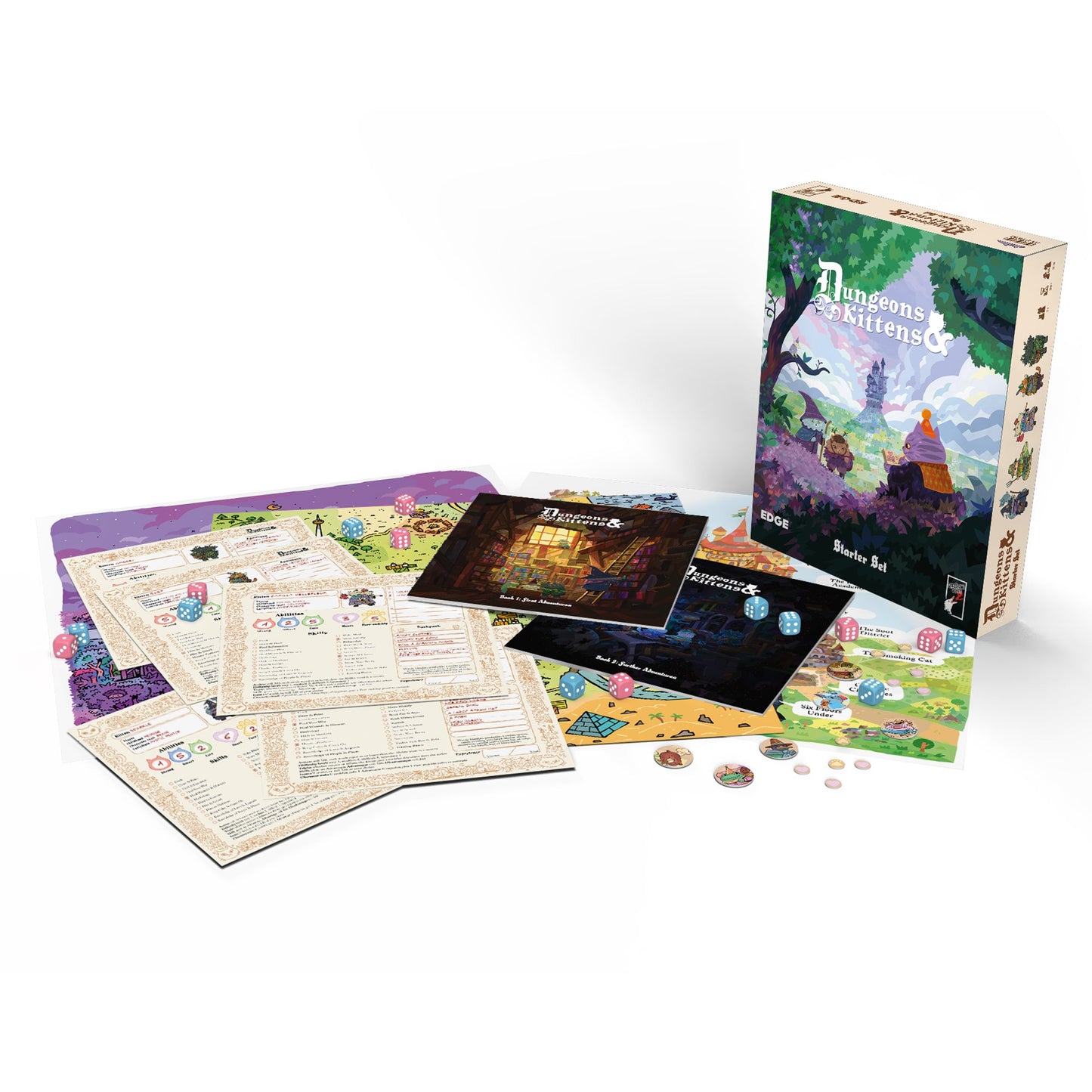 Dungeons and Kittens RPG: Starter Set