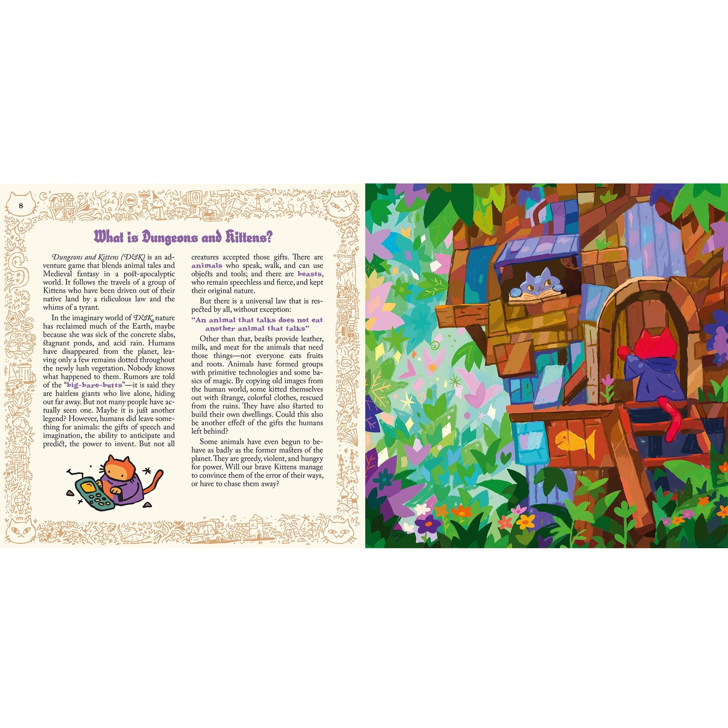 Dungeons and Kittens RPG: Starter Set