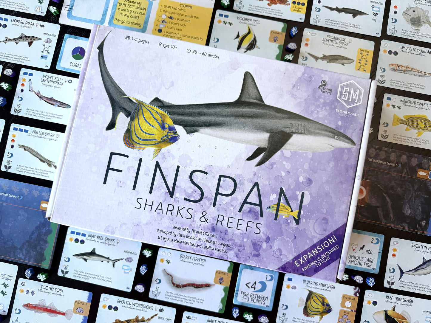 Finspan: Sharks & Reefs (Preorder Now for a June 12 release!)