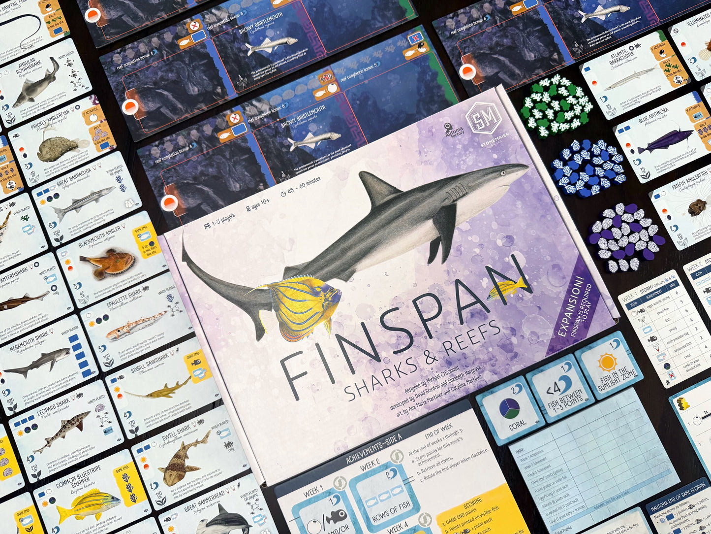 Finspan: Sharks & Reefs (Preorder Now for a June 12 release!)