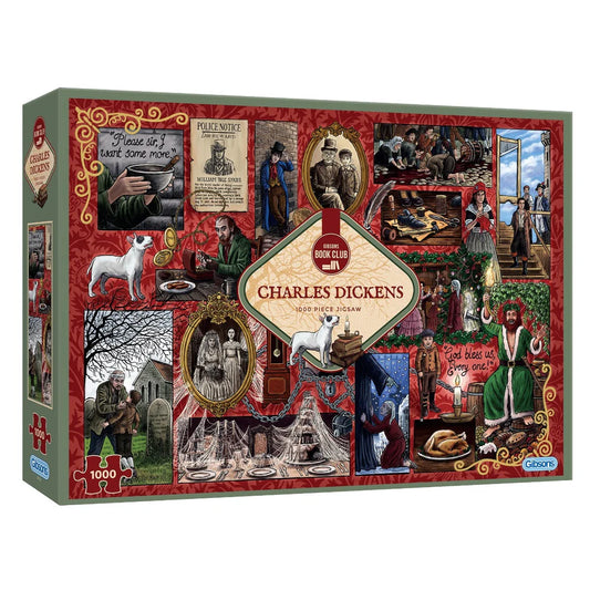 PUZZLE RENTAL: Charles Dickens- 1000 Piece Puzzle