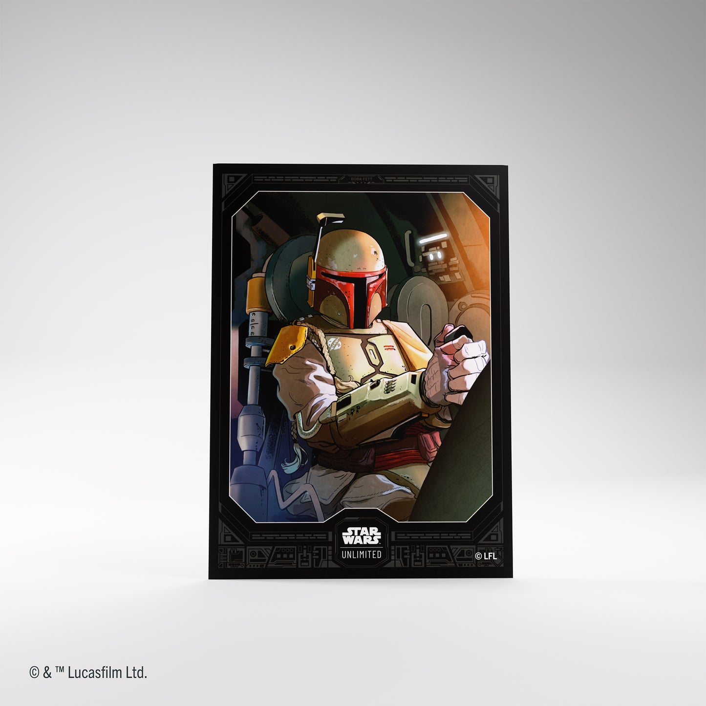 Star Wars: Unlimited Premium Art Sleeve Boba Fett