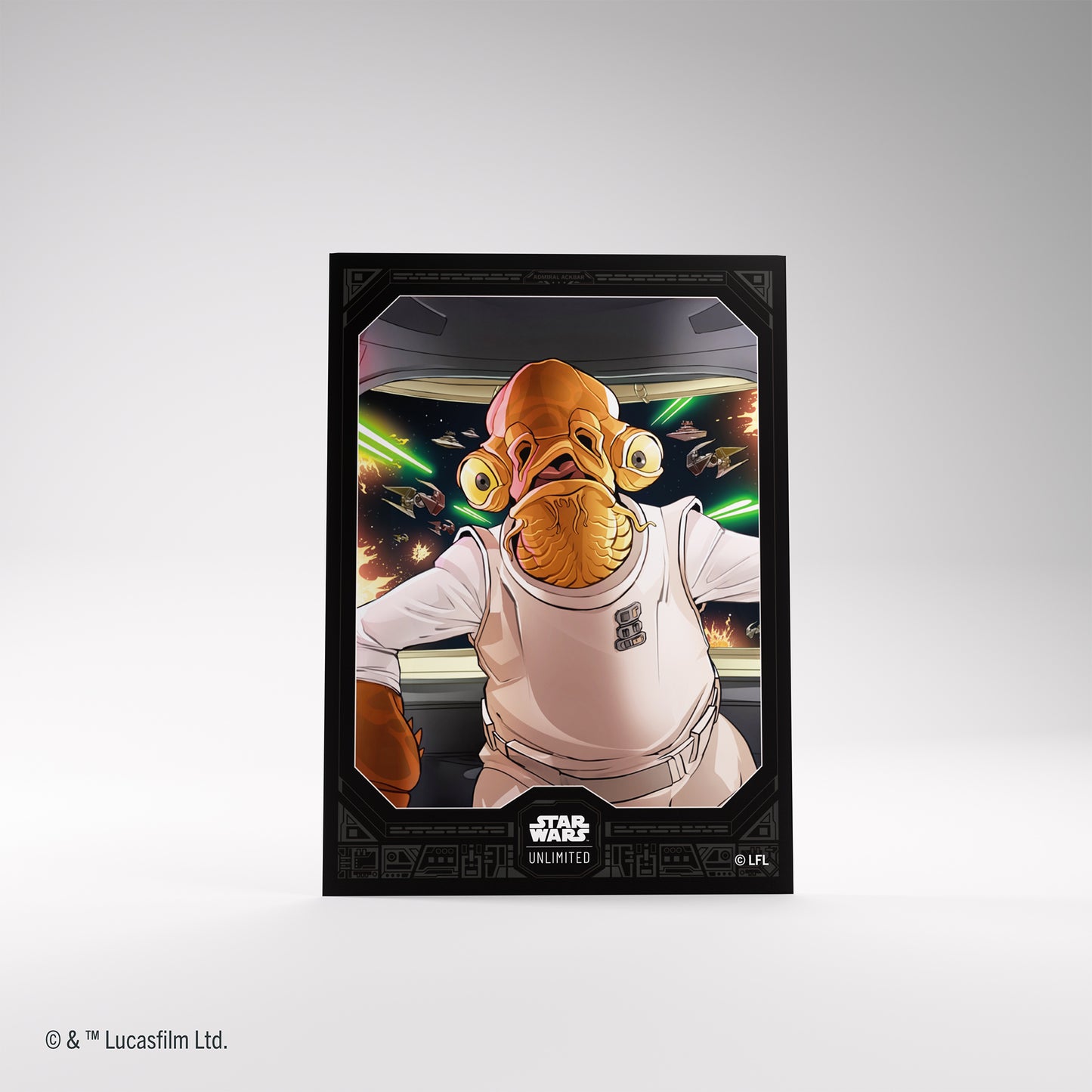 Star Wars: Unlimited Premium Art Sleeve Admiral Ackbar