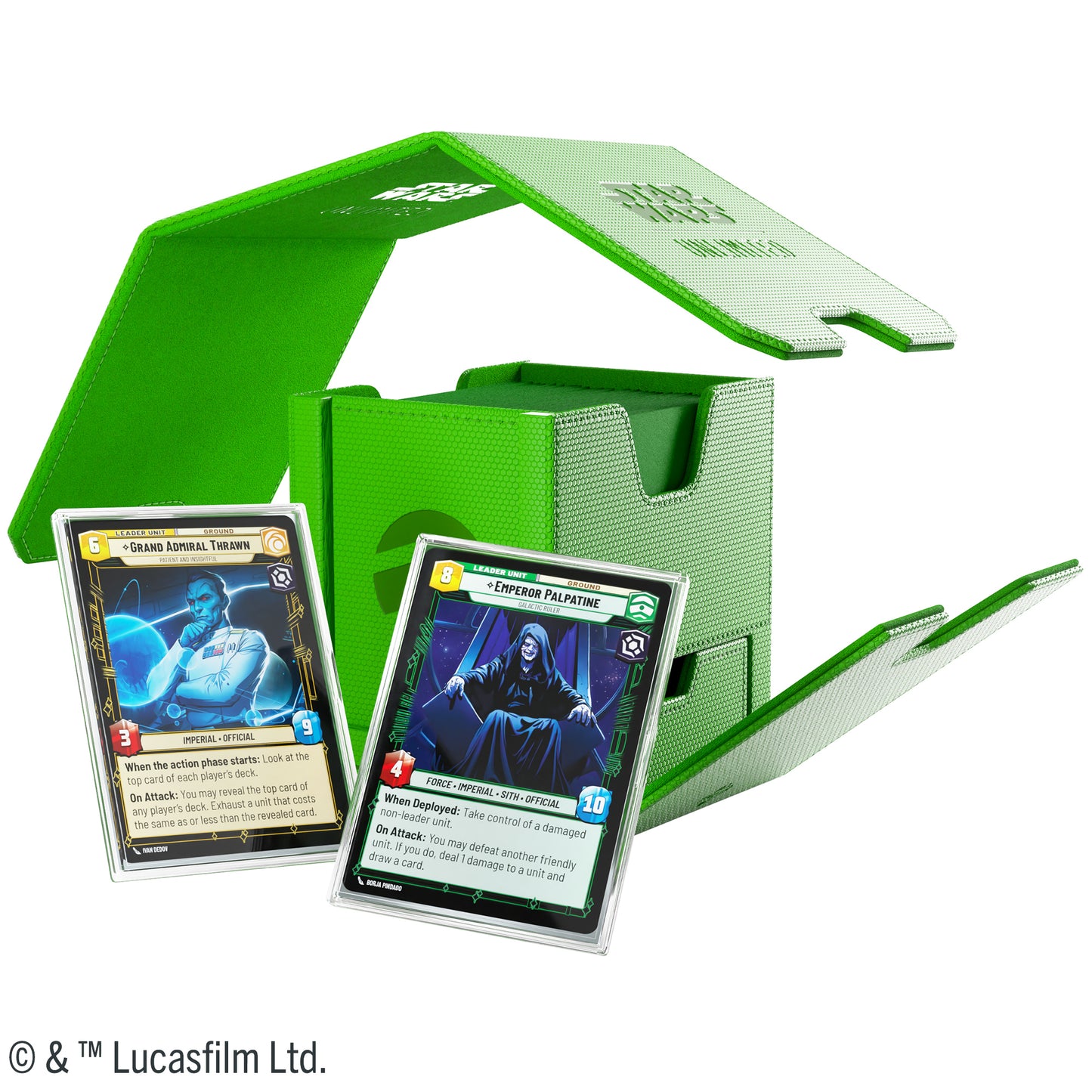 Star Wars: Unlimited Twin Suns Deck Pod Green