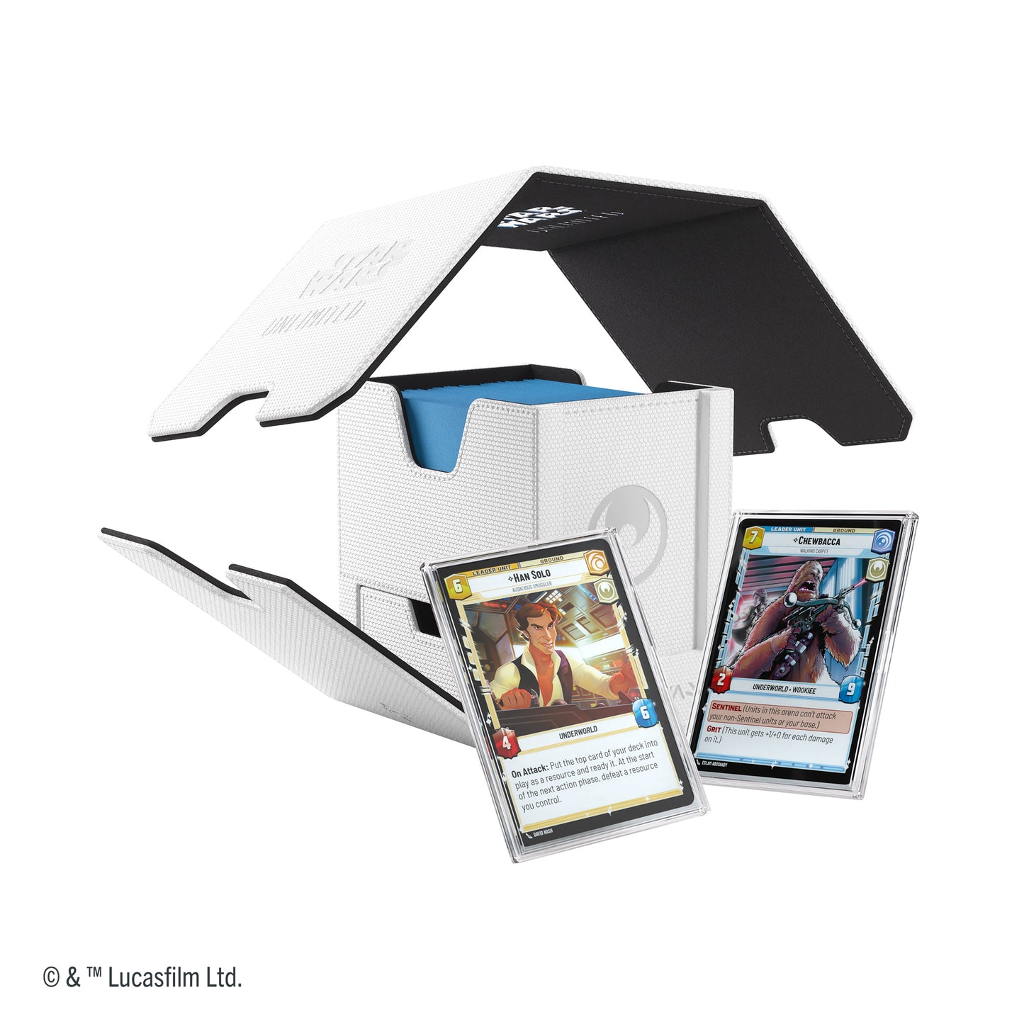 Star Wars: Unlimited Twin Suns Deck Pod White & Black