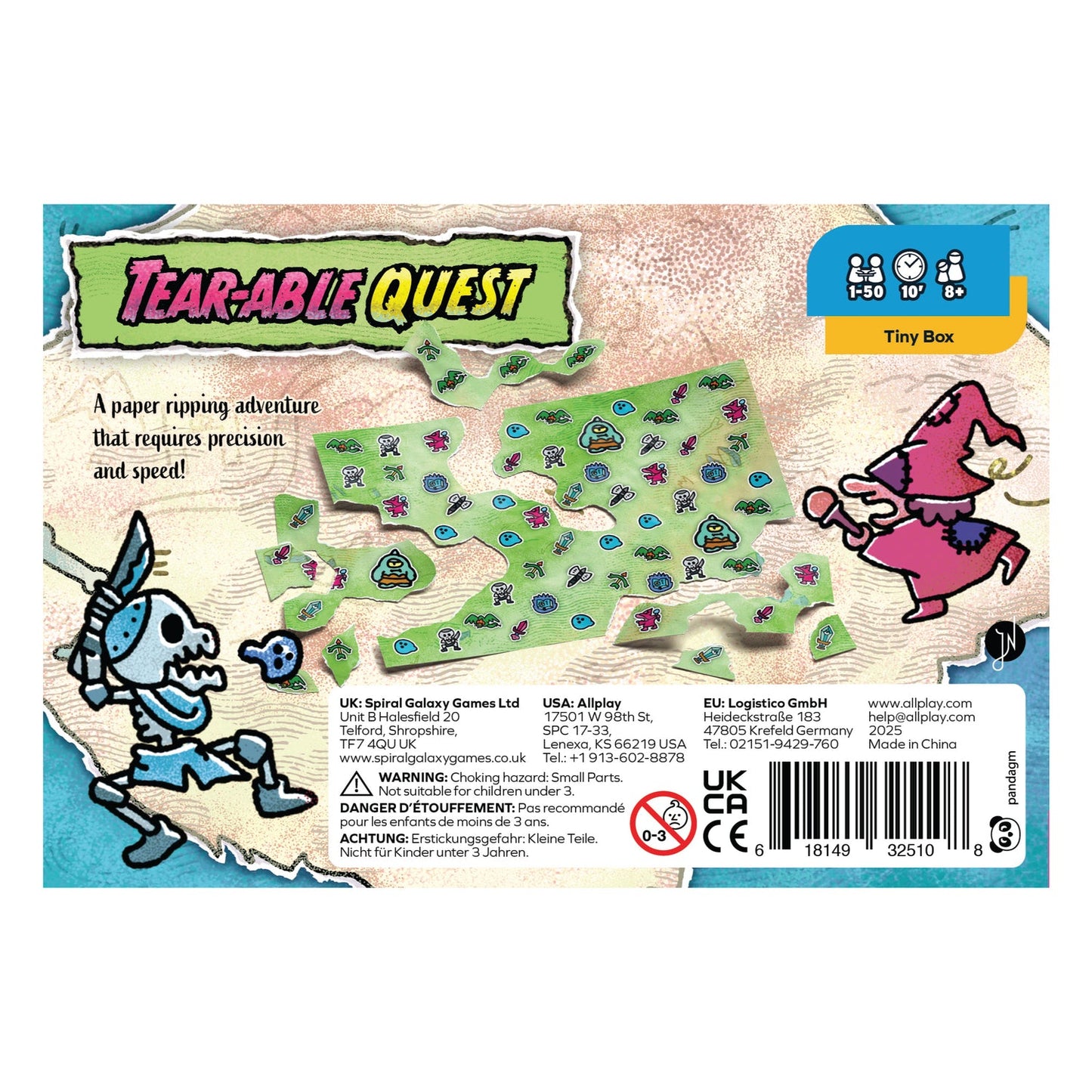 Tearable Quest