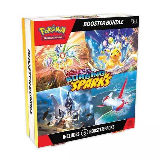 Pokemon Scarlet and Violet 8 Surging Sparks Booster Bundle