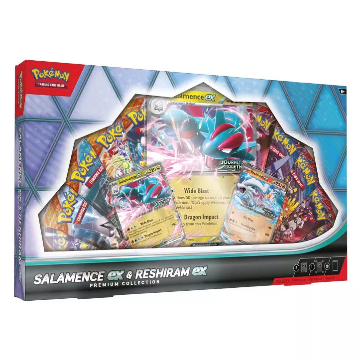 Pokémon TCG Salamence ex & Reshiram ex Premium Collection Box