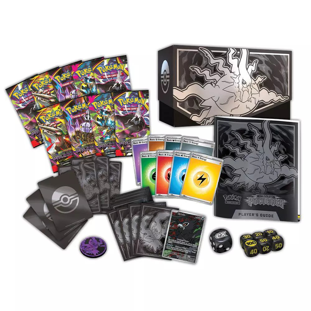 Pokémon TCG: Mega Evolution Pitch Black Elite Trainer Box (LIMIT 1 PER REWARDS ACCOUNT)