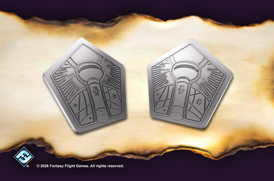 GIFT WITH PURCHASE OR FOR SALE: Hobby Next Arkham Horror Investigator Token